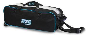 Storm Tournament 3 Ball Tote Roller (Black/Blue)
